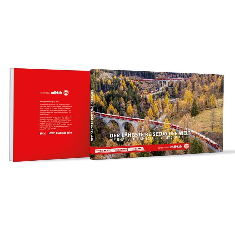 Marklin 03111 RhB World Record Hardcover Book