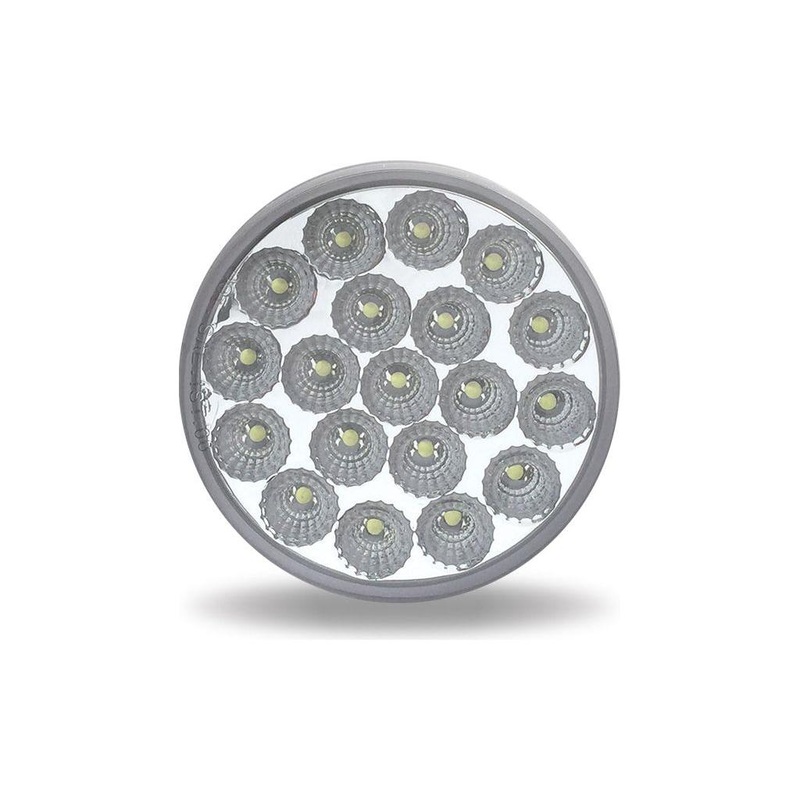 4 Clear Red Stop, Turn & Tail LED (19 Diodes)