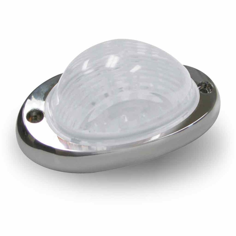 Freightliner Century, Columbia & Coronado Sleeper Clear Amber LED with Base (35  Diodes)