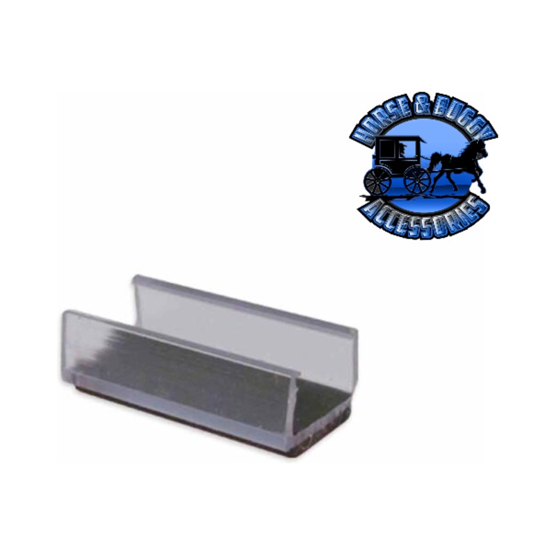 TB-FCLIP Clear Tube Clip with Double Sided 3M Tape