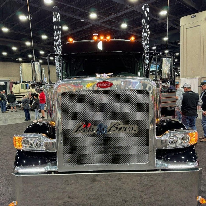 Grill Insert for Peterbilt 589 (Choose Hole Design)