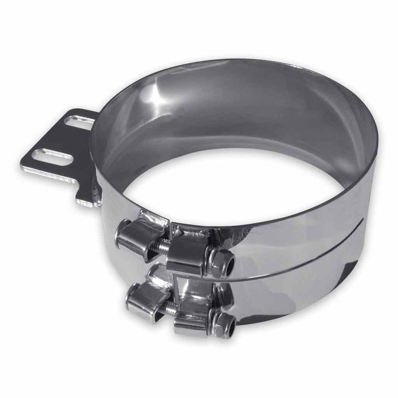 TCLA-61 6 Wide Band Clamp  Straight Mounting Plate