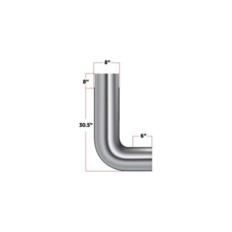 TEL-8 90 Elbow  8 Diameter