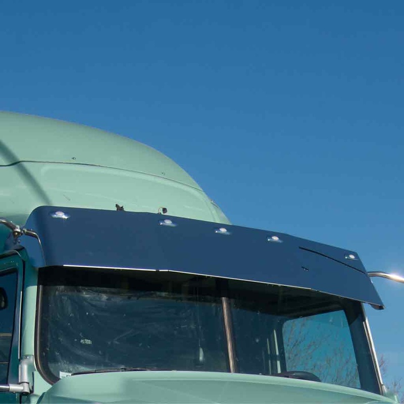 TSUN-W18 14 Western Star 5700 XE Stratosphere 14 Sun Visor (2015+)  OEM Holes