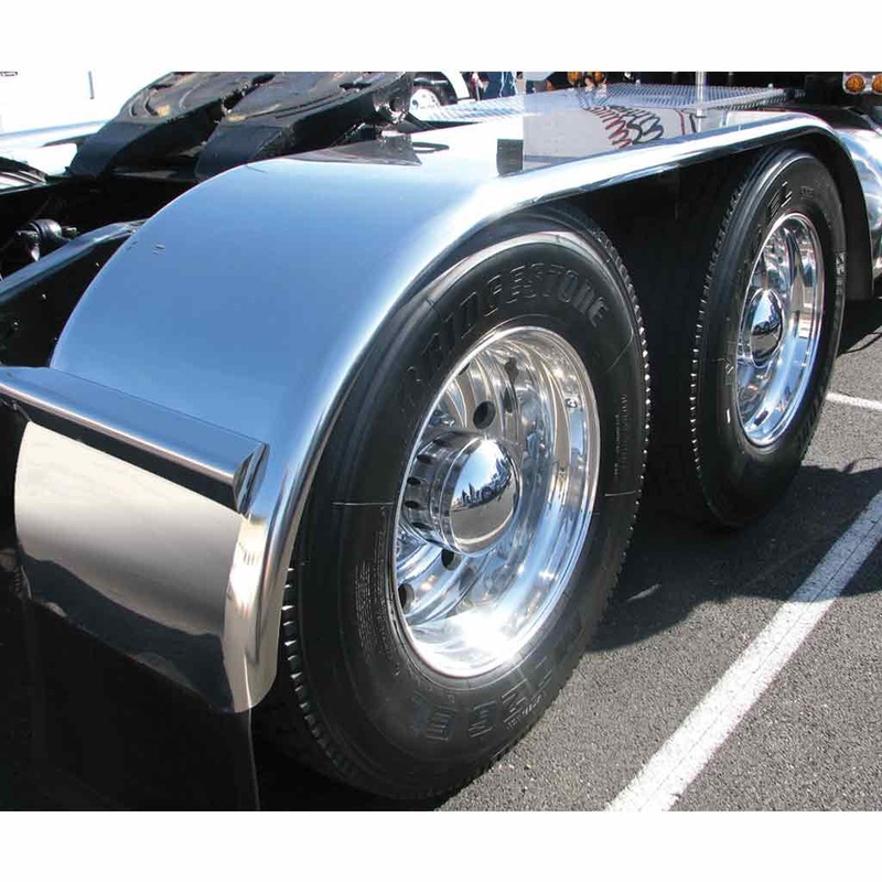 TFEN-F14 132 Smooth 60 Axle Spread Full Fenders  14 Gauge