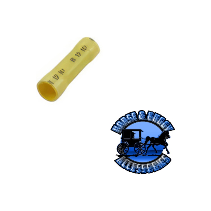 UP-98004 12-10 AWG Vinyl Butt Connector, 50 Pcs.