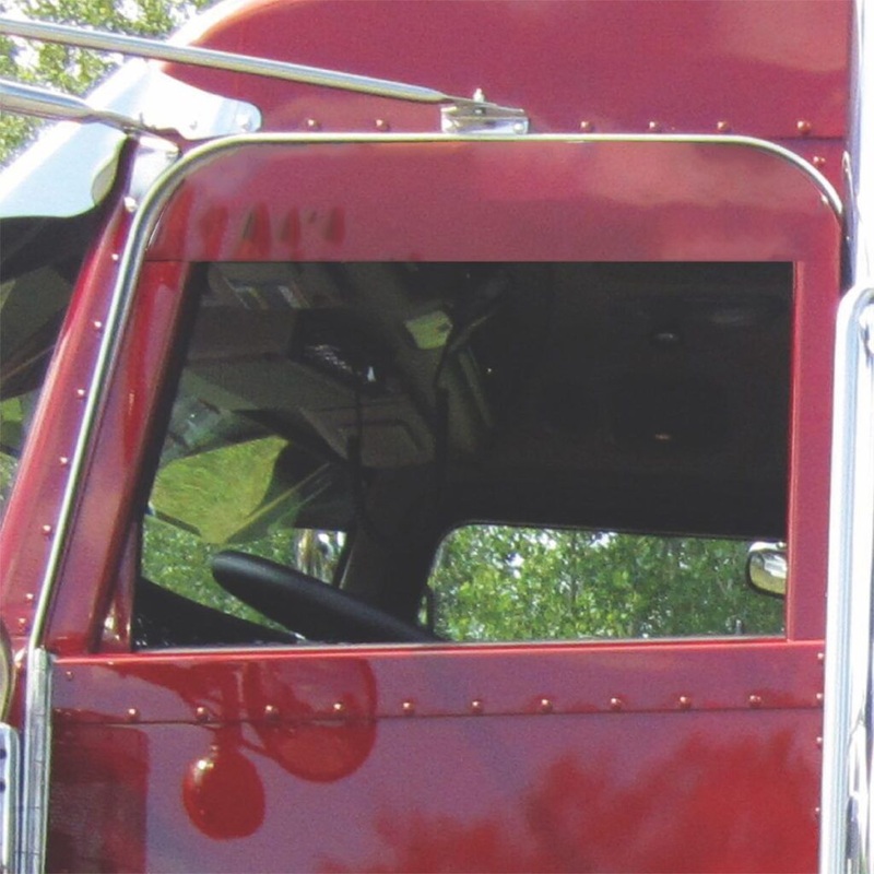 Peterbilt 5 Chop Top WindowPanel – Cab Mounted Mirror – Paintable