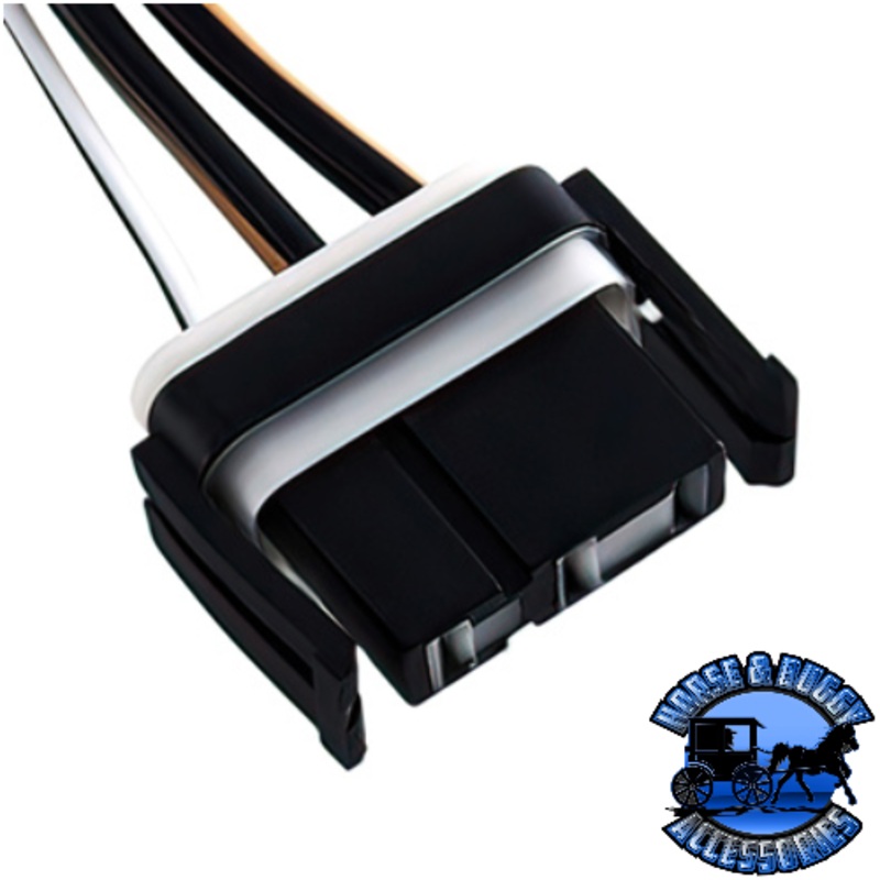 UP-98336 3-Wire Ford Alternator Repair Connector, 1981 – 1989, 1 Pc.