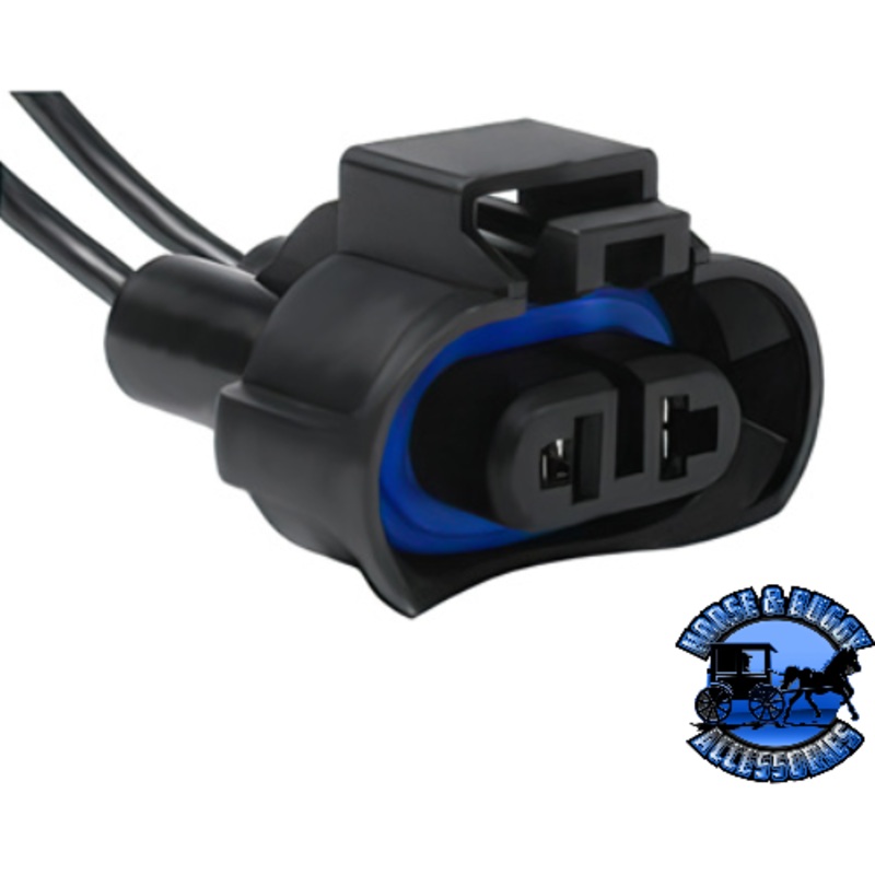 UP-98346 2-Wire Universal H8 & H11 Halogen Bulb Connector, 1 Pc.