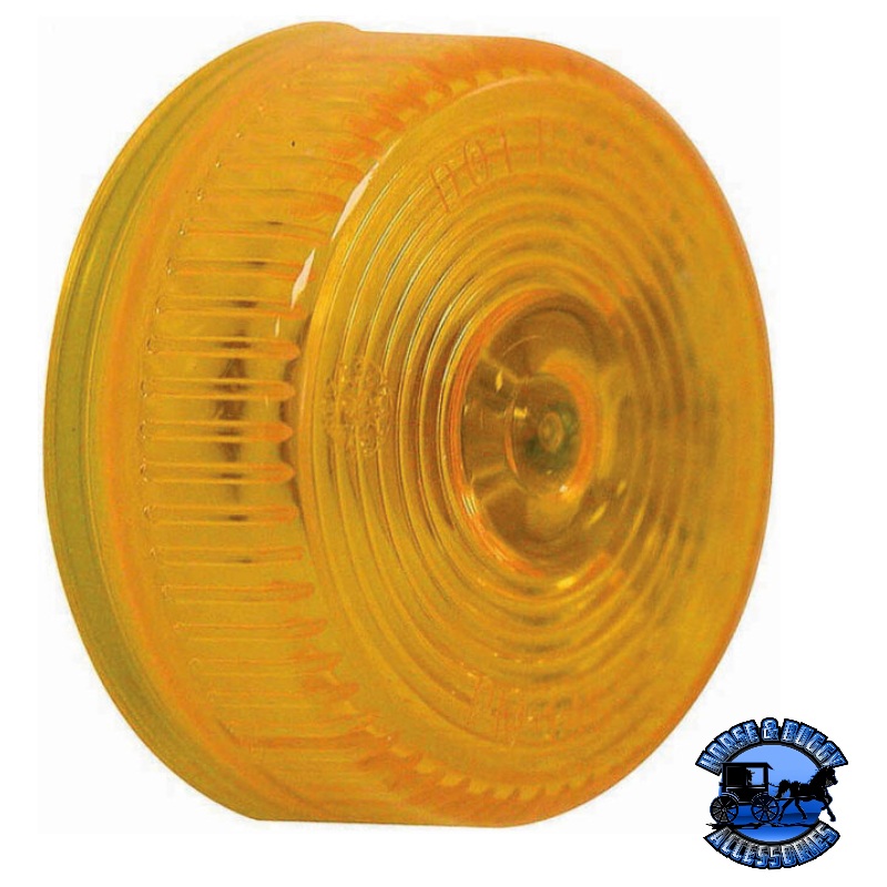 146A Incandescent Marker/ Clearance, PC-Rated, Round, 2, amber, poly bag