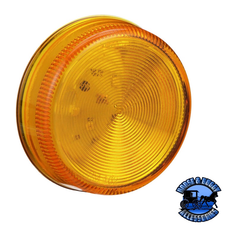 162A 2.5 Amber LED Marker/ Clearance, P2, Round