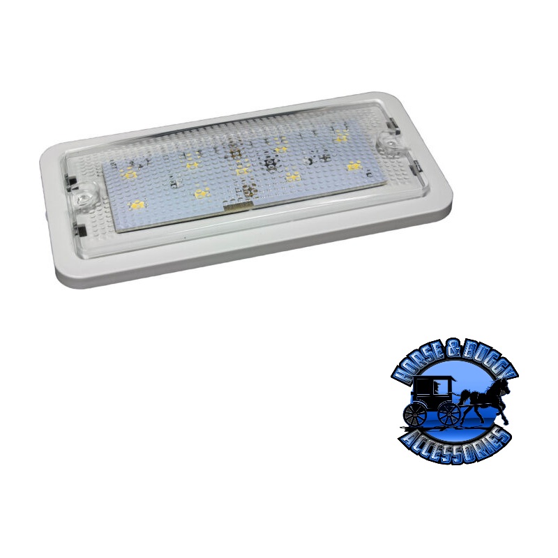 368 5.83X2.80 LED Dome/ Interior Light, Rectangular, Multi-volt
