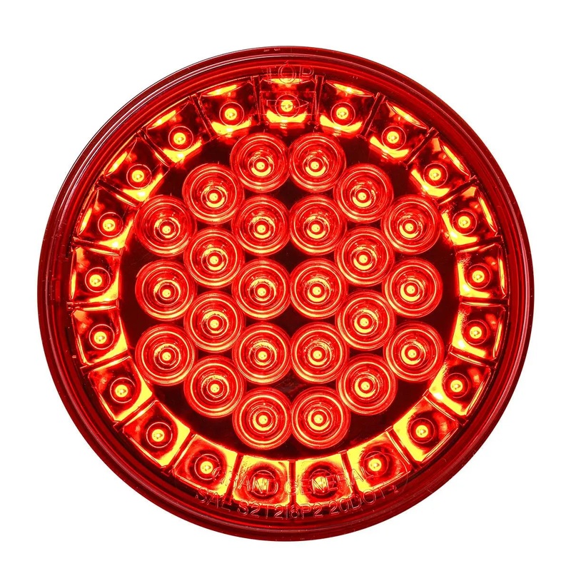 4 PEARL SMART DYNAMIC RED/RED SEQ. 45 LED SEALED LIGHT (LEFT)