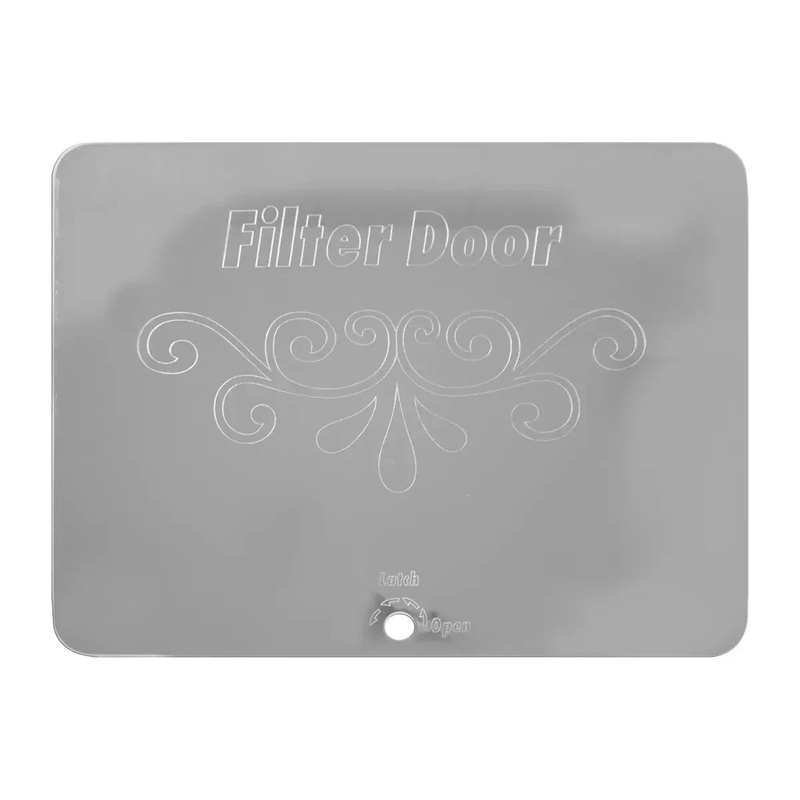 66985 (close out)S.S. HEATER FILTER DOOR PANEL FOR PETERBILT 370’s 1995 UP