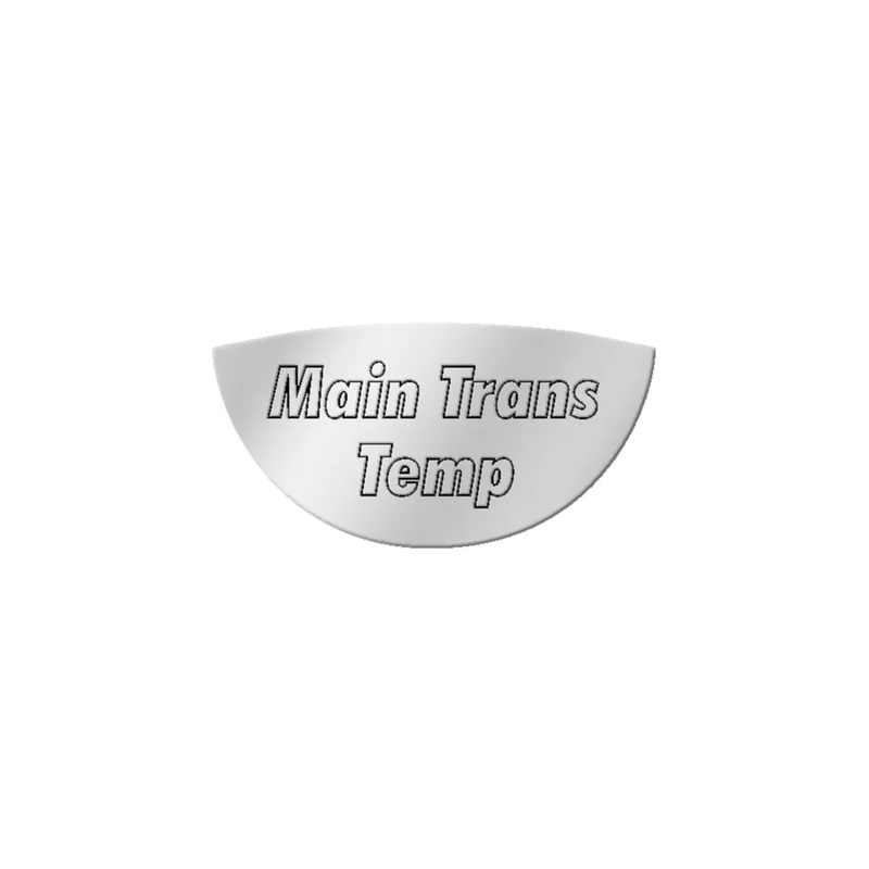 68446 SS MAIN TRANSMISSION TEMP. EMBLEM, PETE 370’S & 359 #68446