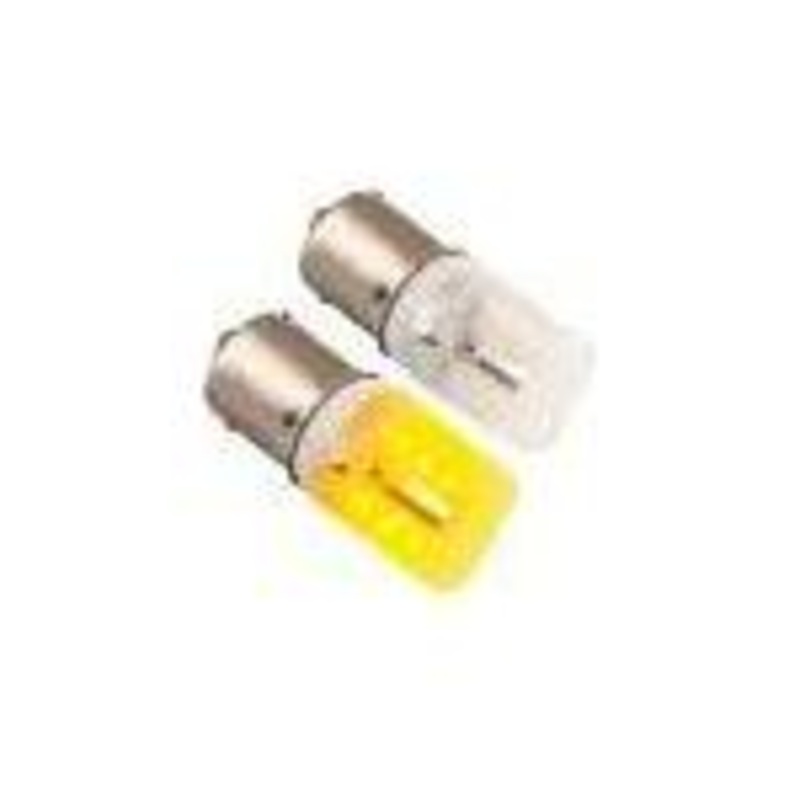 70680 #1156 AMBER 21 LED W/CERAMIC TOWER LIGHT BULBS, 12V/24V