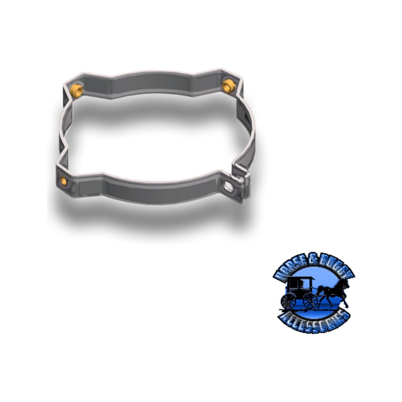 45-09076 7 Zinc Plated Heat Shield Mounting Clamp