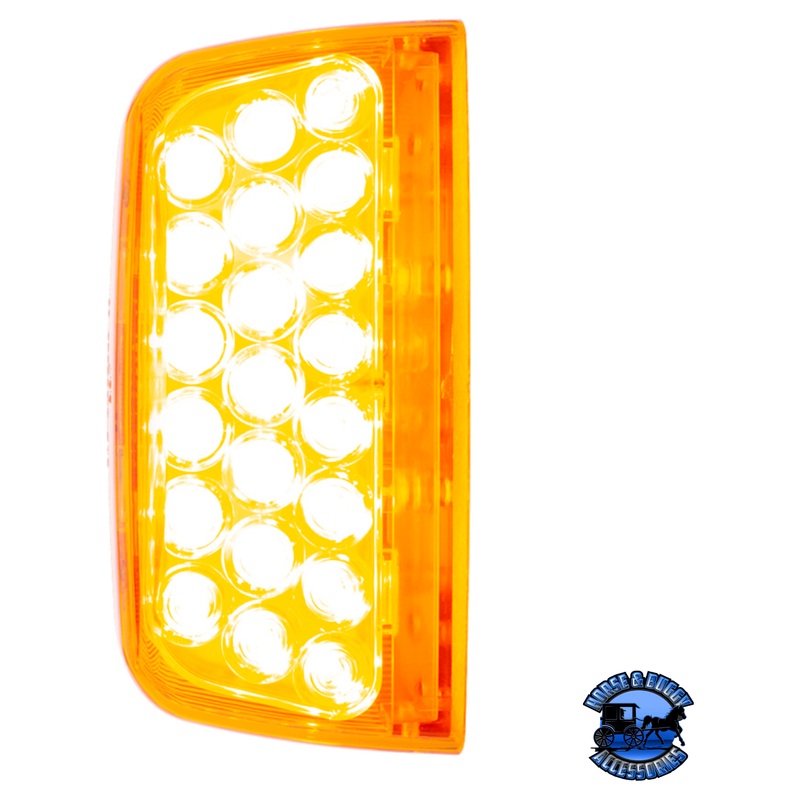 31 LED TURN SIGNAL LIGHT FOR 1987-2007 PETERBILT 379/378/357 (Choose Lens Color)