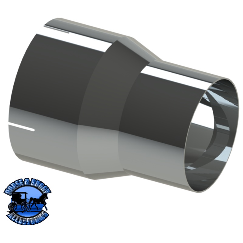 ADP6B 6 Reduced to 5 Chrome Adapter