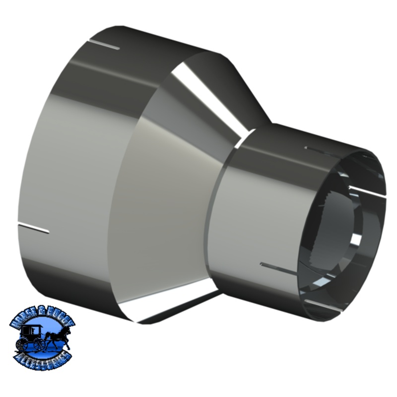 ADP8D 8 to 5 Chrome Adapter Expanded/Slotted