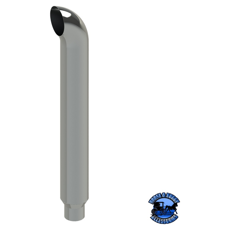 207B-060-1103 7 Reduced to 5 Curved Exhaust Stack – 60 Long
