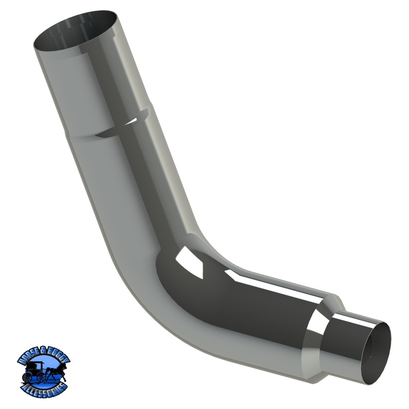 L6006-E10-B14-1103 6 Reduced to 5 60 Degree Exhaust Elbow