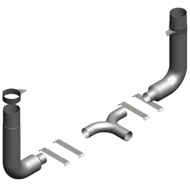 P379-5-06 5 Kit with Small Y Pipe