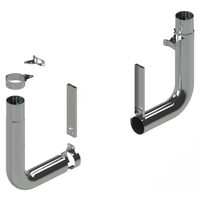 PETE5 5 Peterbilt Dummy Exhaust Kit