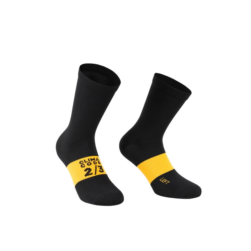 Assos Spring Fall Socks EVO|0 (EU 35-38)|BLACK
