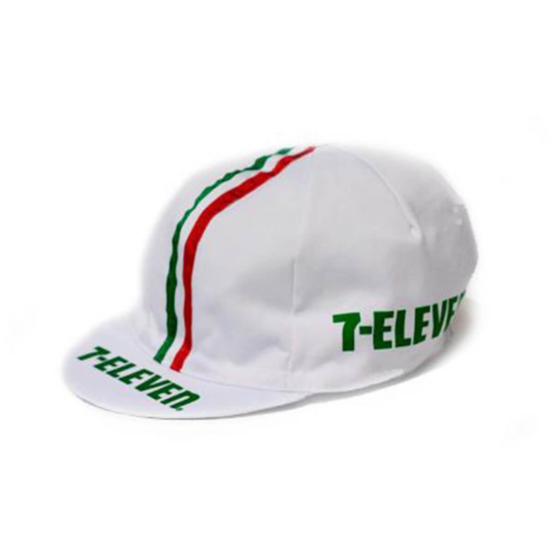 7-Eleven Retro Cycling Cap|ONE SIZE|WHITE