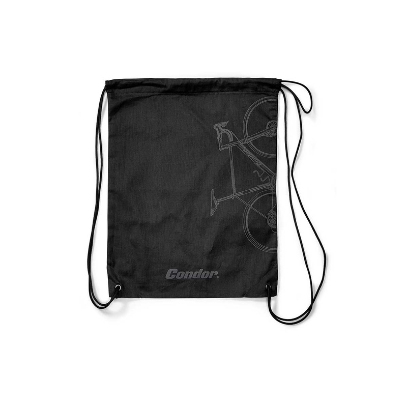 Condor Cotton String Bag|BLACK|CREAM