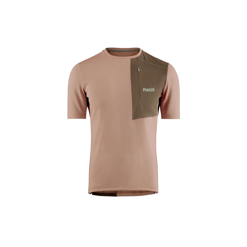 PEdALED Odyssey Merino Tee|SMALL|BROWN