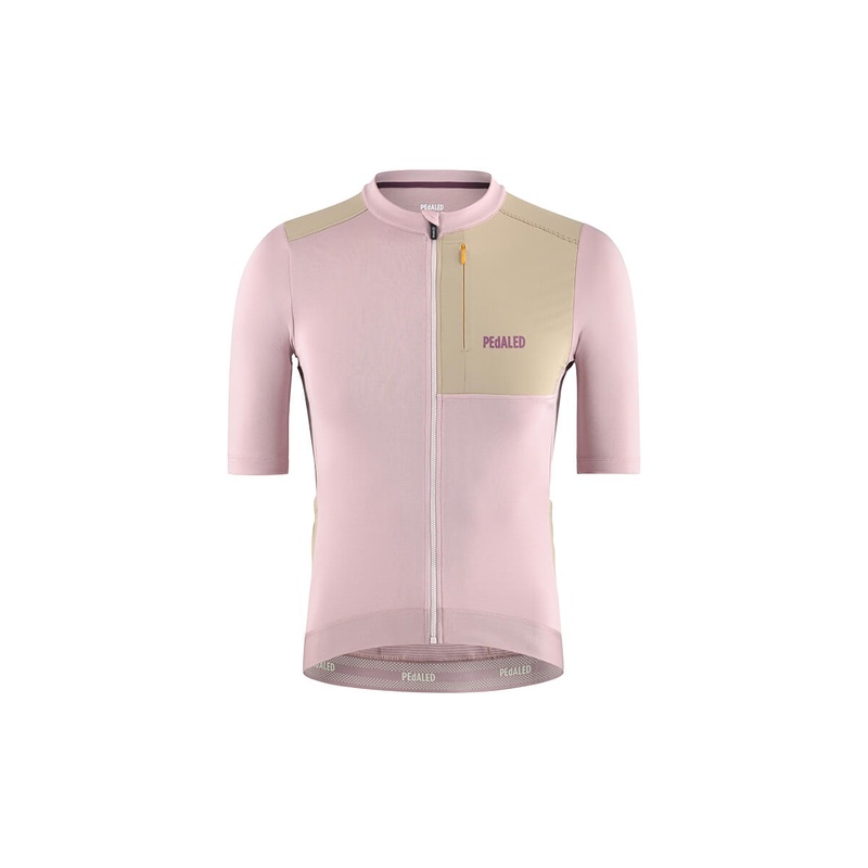 PEdALED Odyssey Merino Jersey|SMALL|MEDIUM|BLUE|TAN