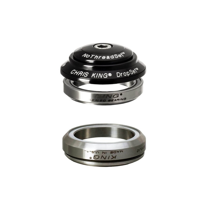 Chris King DropSet 4 Headset|1 1/8″ IS42 45X45|BLACK|NAVY|MATT BLACK|MIDNIGHT