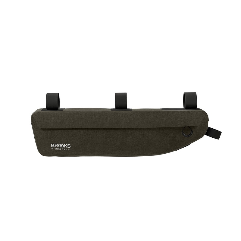 Brooks Scape Frame Bag|MUD GREEN|BLACK