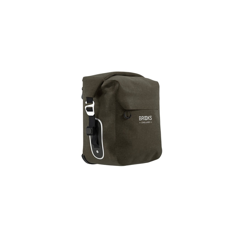 Brooks Scape Pannier|SMALL|LARGE|MUD GREEN|BLACK