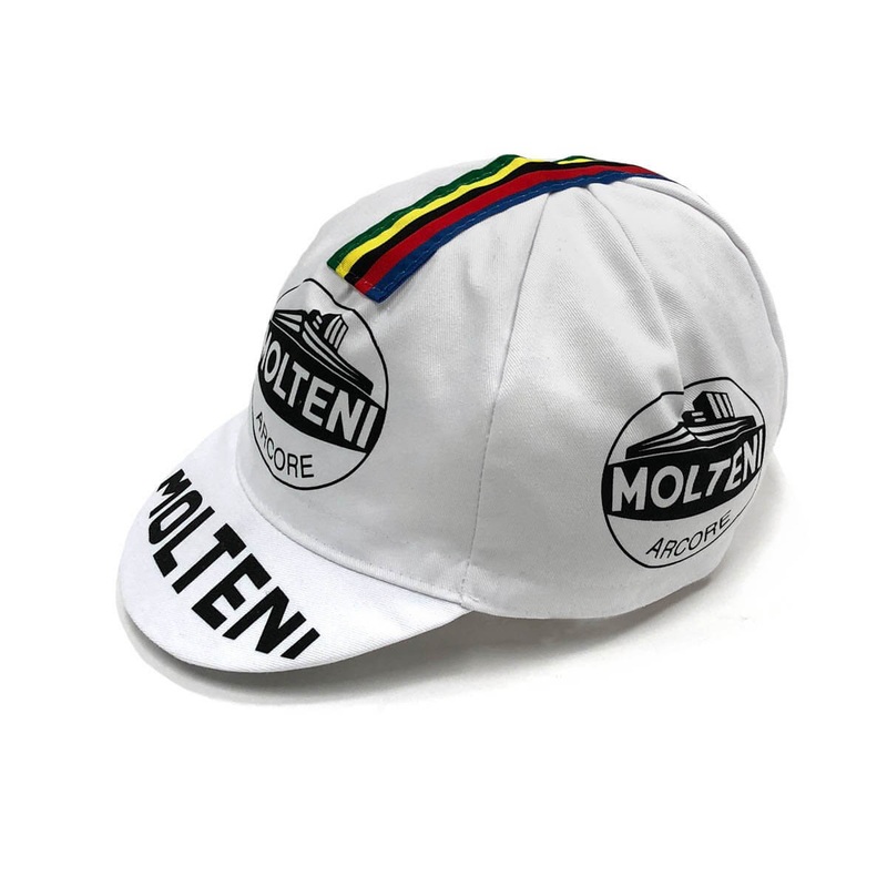 Molteni Retro Cycling Cap|ONE SIZE|WHITE