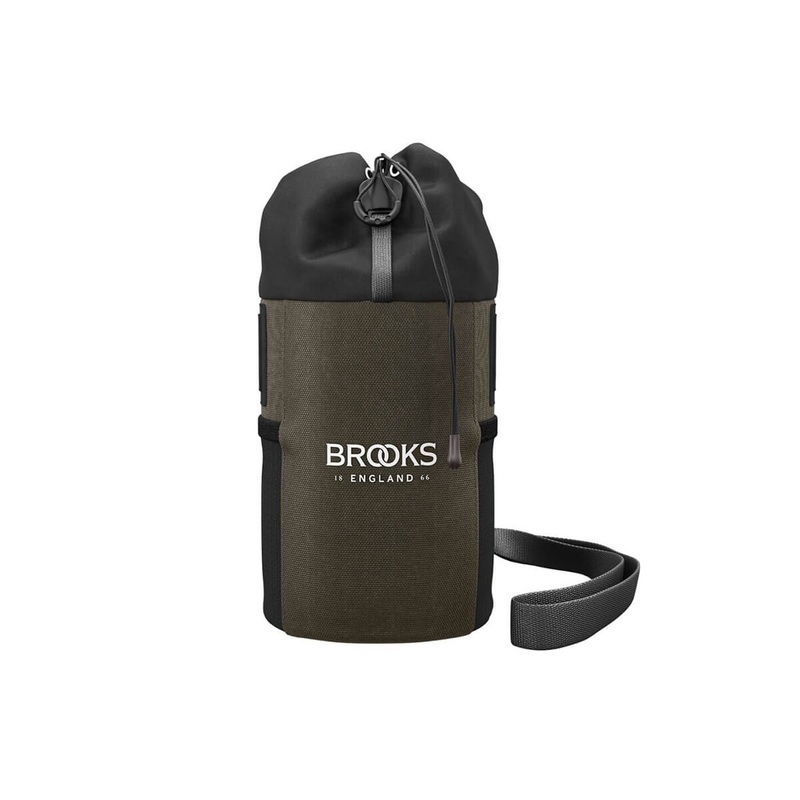 Brooks Scape Feed Pouch|MUD GREEN|BLACK