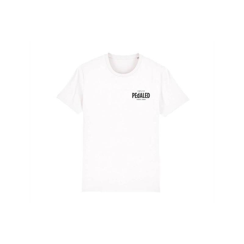 PEdALED Cotton Logo Tee|X-LARGE|XX-LARGE|WHITE|NAVY|DARK GREY