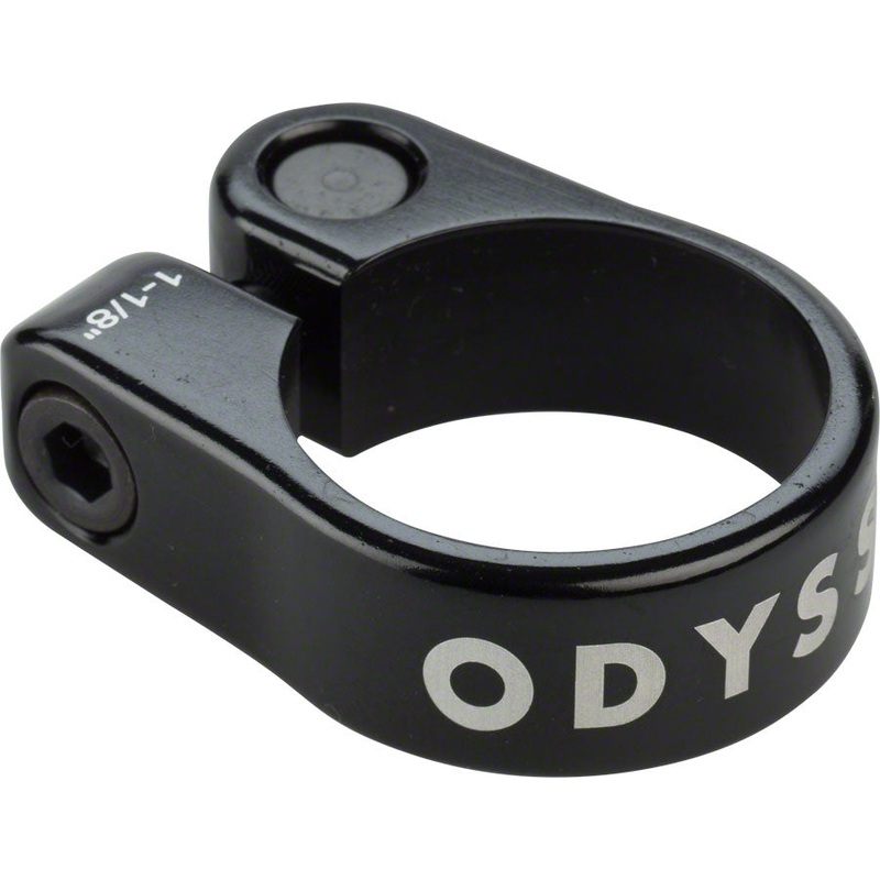 Slim Seat Post Clamp 1-1/8 Black