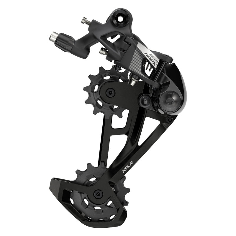 Apex XPLR Rear Derailleur – 12-Speed Medium Cage 44t Max Black D1