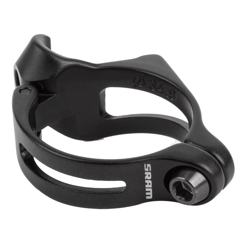 Braze-on Front Derailleur Clamp: 34.9mm with ChainSpotter Stop