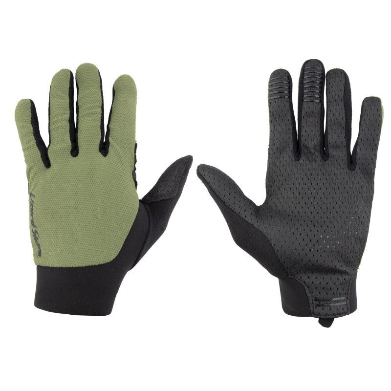 Monitor Ignite Gloves – Olive Green Full Finger Small