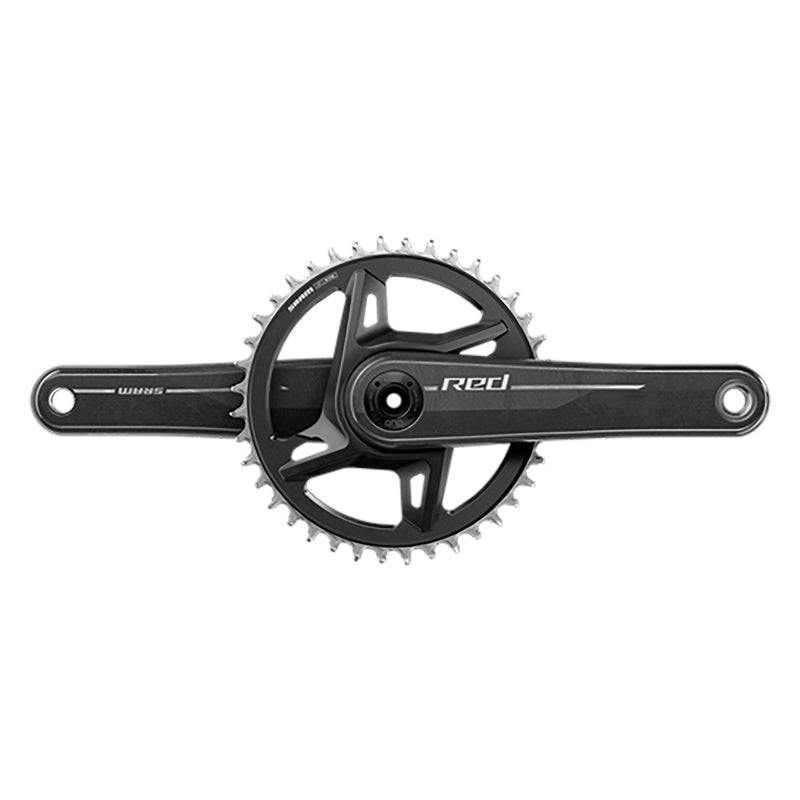 RED 1x XPLR Wide Crankset – 175mm 13-Speed 42t 8-Bolt Direct Mount DUB Spindle Natural Carbon E1