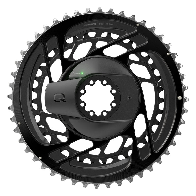 Force AXS 2x Power Meter Chainring Kit – 48/35t 2×12-Speed 8-Bolt Direct Mount BLK D2