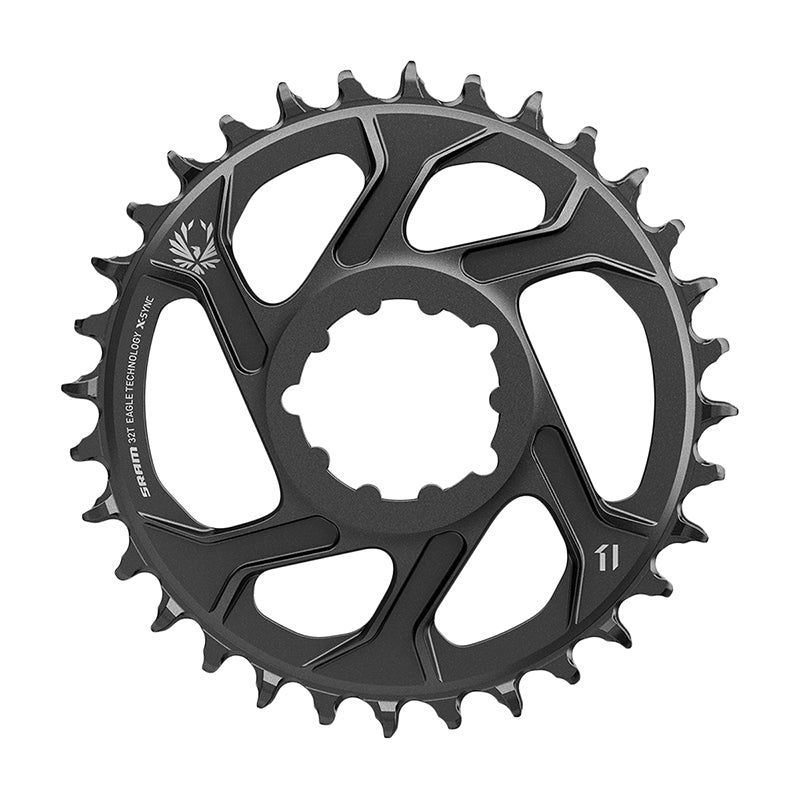 X-Sync 2 Eagle Direct Mount Chainring – 34 Tooth 3mm Boost Offset 12-Speed BLK