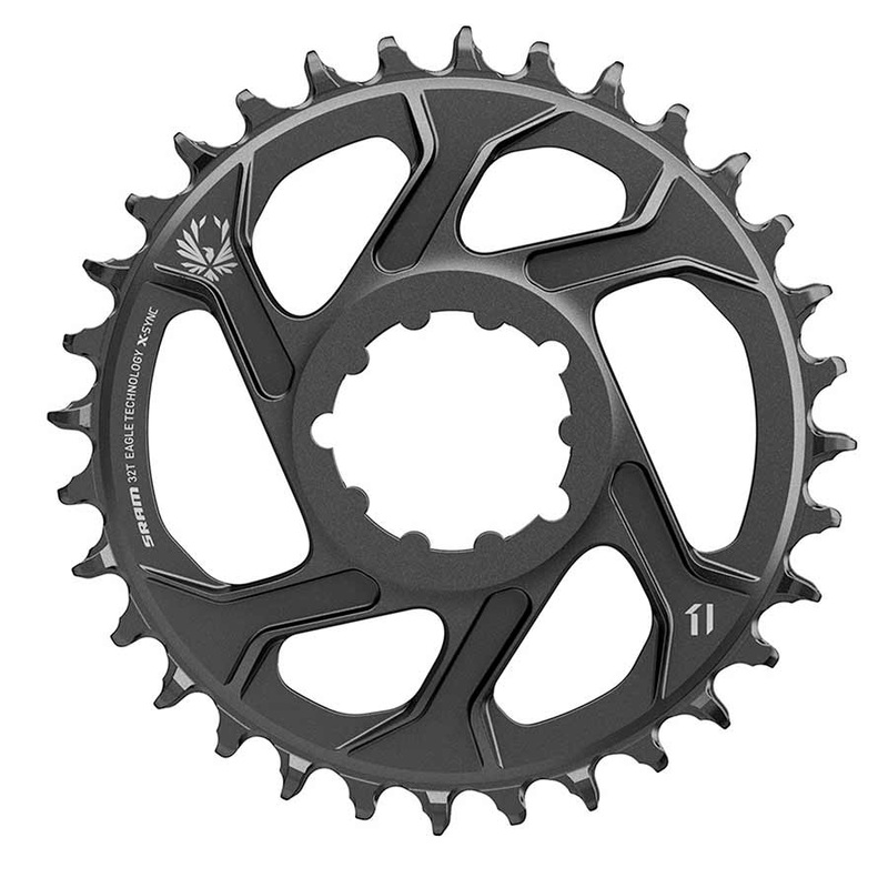 X-Sync 2 Eagle Direct Mount Chainring 34T Boost 3mm Offset Gold Logo