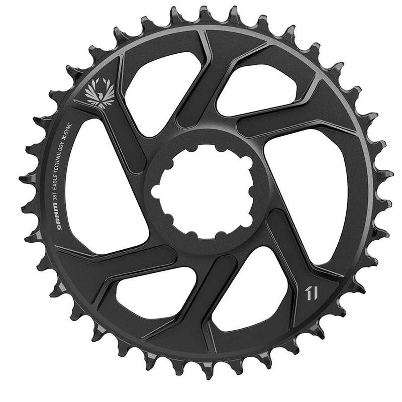 X-Sync 2 Eagle Direct Mount Chainring 38T Boost 3mm Offset Gold Logo