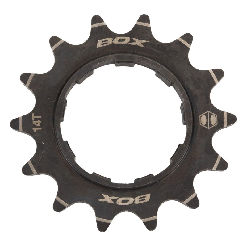 Box One 3/32 CNC CrMo Cog Black – 14t