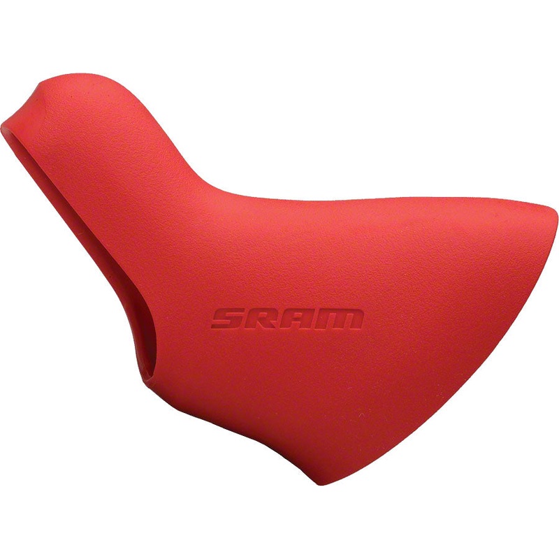 Cable Brake Doubletap Drop Bar Lever Hoods Red Pair